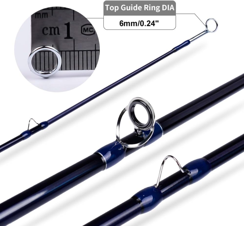 Professional Fly Fishing Rod and Reel Combo - 4-Piece Starter Kit 9' 5/6#