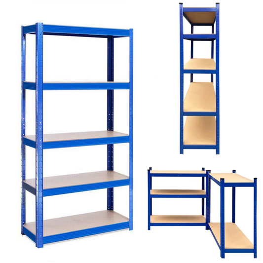 Storage Shelf Units Heavy Duty, 5 Tier Metal Shelving Unit for Storage, Boltless