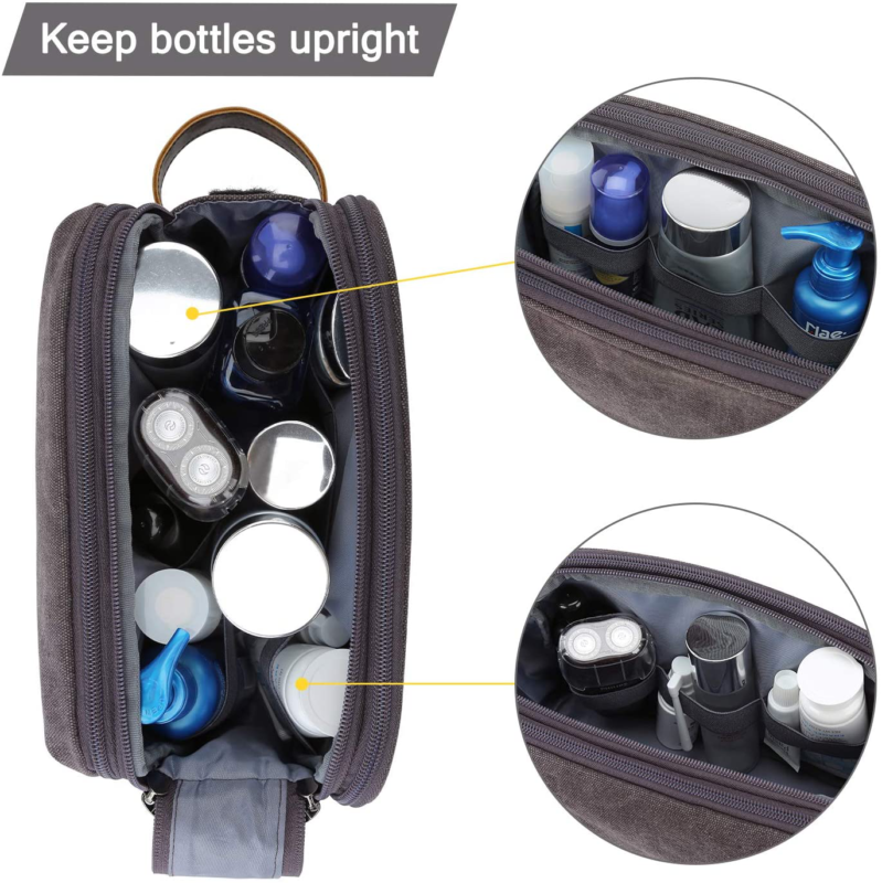 Toiletry Bag for Men, Travel Toiletry Organizer 