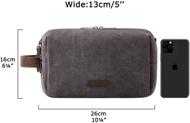 Toiletry Bag for Men, Travel Toiletry Organizer 