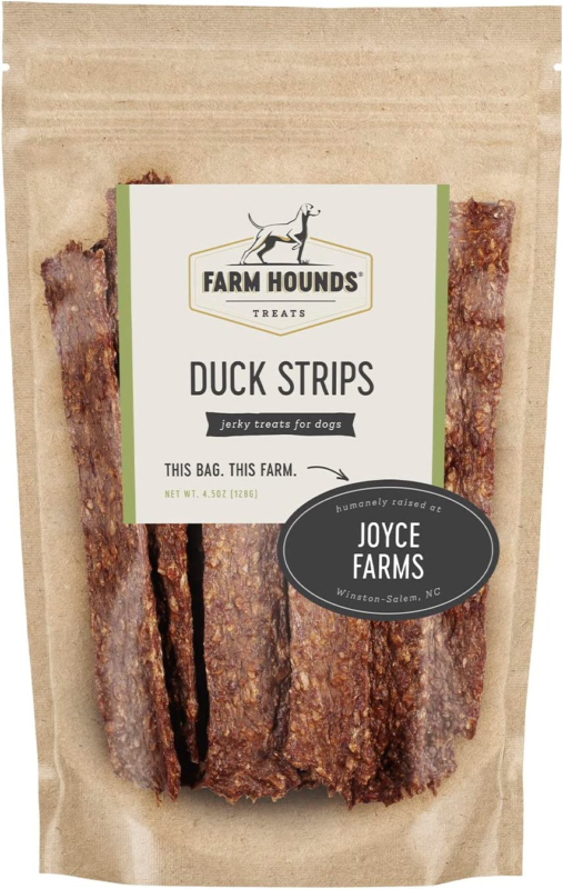 Natural Duck Treats for Dogs-100% Made from Humanely-Raised Ducks Made in USA