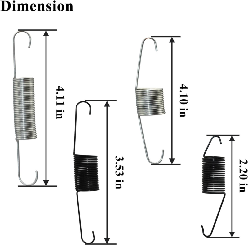 Throttle Return Springs Replacement - 12 Pcs, Durable & Reliable