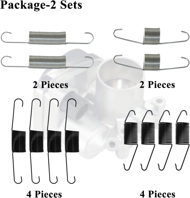 Throttle Return Springs Replacement - 12 Pcs, Durable & Reliable