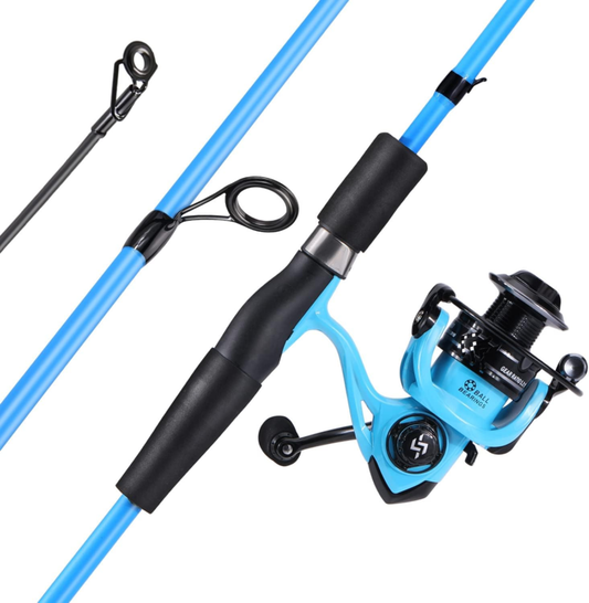 Fishing Rod and Reel Combo, Medium Fishing Pole with Spinning Reel