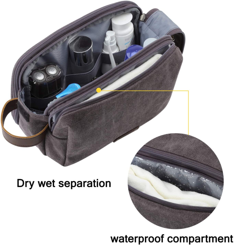 Toiletry Bag for Men, Travel Toiletry Organizer 