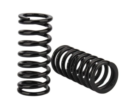 Black Compression Springs 1.6875" O.D. x 1.25" I.D. x 3.875" Length 218 Gauge