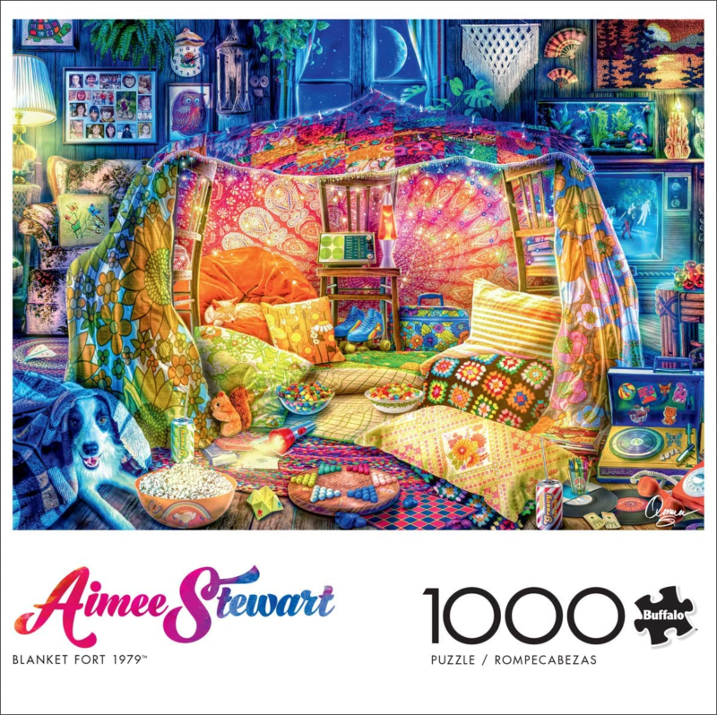 - Aimee Stewart - Blanket Fort 1979-1000 Piece Jigsaw Puzzle