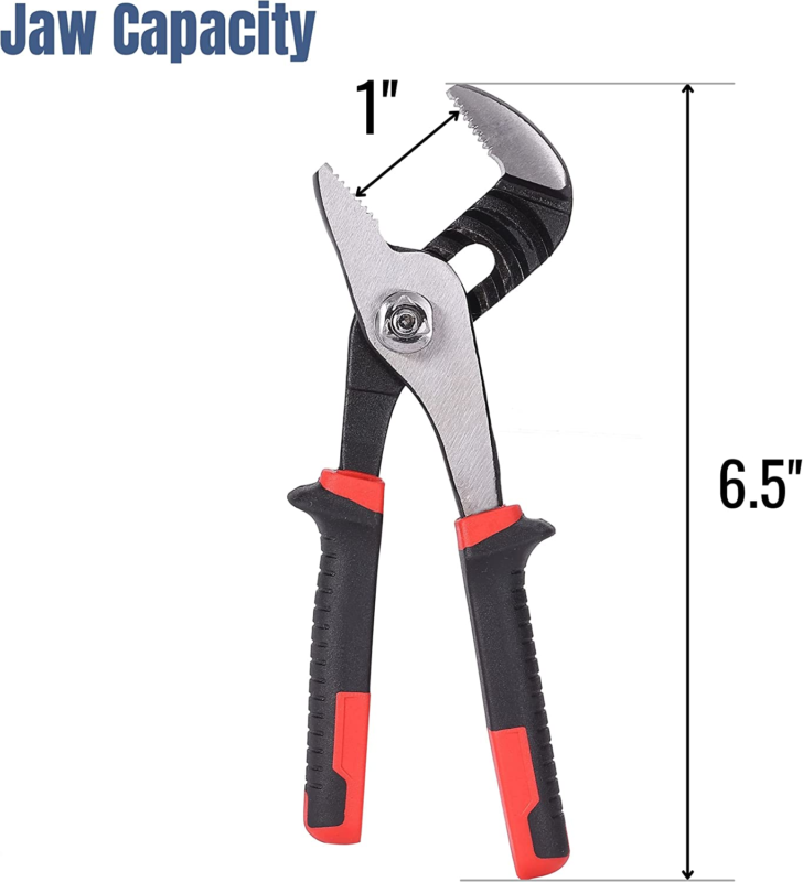 - Tongue and Groove Pliers, 6.5 Inch
