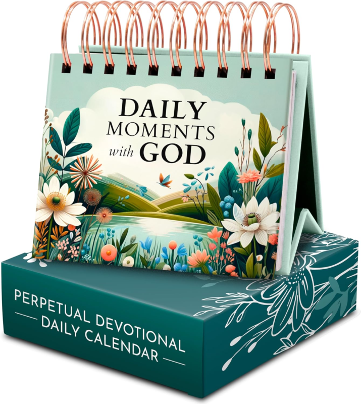 Inspirational Desk Calendar with Prayers and Blessings for Women