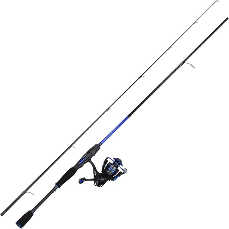 Centron Fishing Rod Combo, Toray IM6 Graphite 2Pc Blanks, Stainless Steel Guides