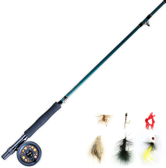 Martin 8' 5/6-Weight Fly Fishing Kit: Complete Set with Tackle & Reel