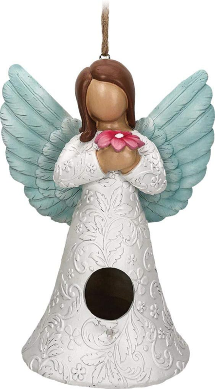 Angel Birdhouse for Garden Décor