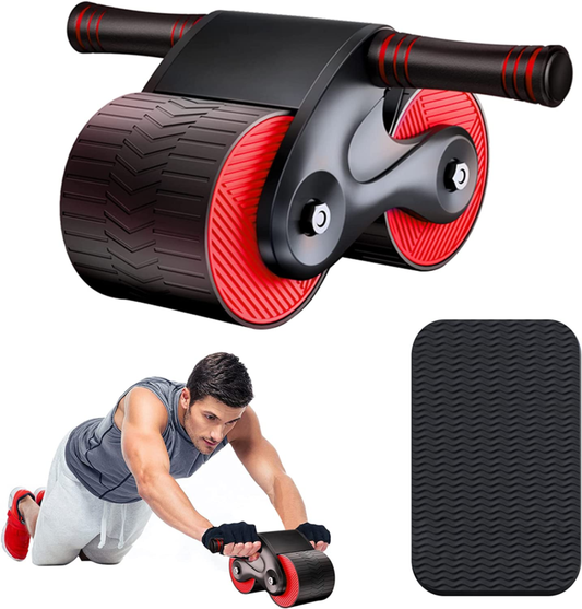 Automatic Rebound Abdominal Wheel Kit - Ab Roller Workout Equipment, Ab Exercise