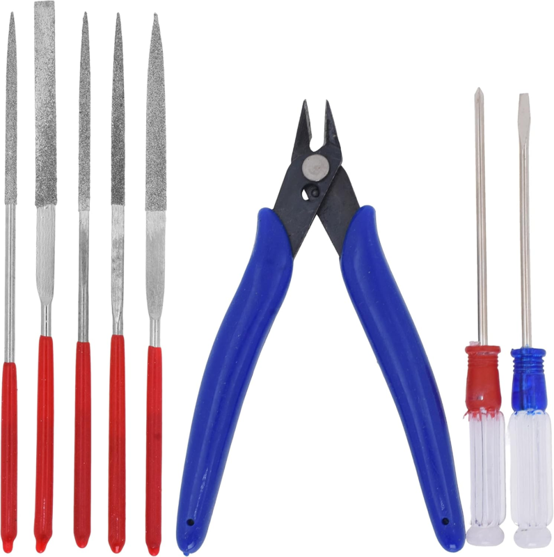 33-Piece Premium Model Tool Kit for Hobby Building