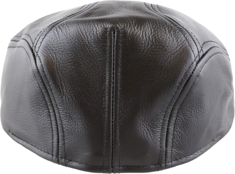 Premium Quality Genuine Leather Gatsby Ivy Soft Ascot Hat - Made in USA