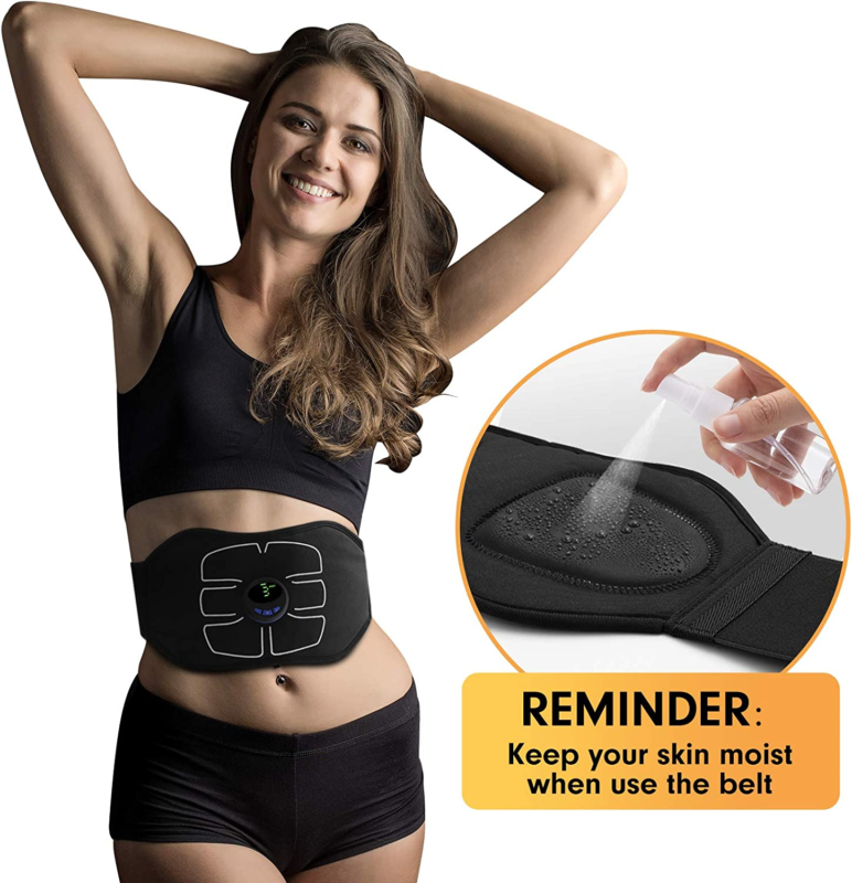 Portable Ab Stimulator and Toning Belt for Home Fitness