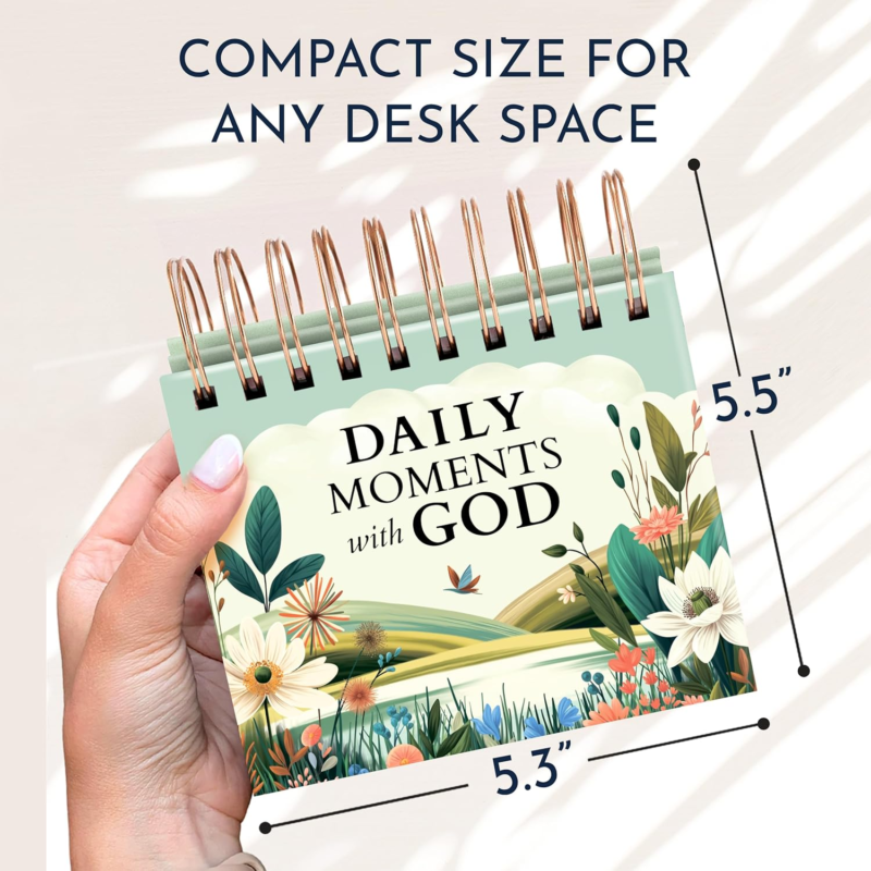 Inspirational Desk Calendar with Prayers and Blessings for Women