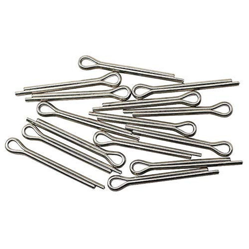 304 Stainless Steel Cotter Pin Assortment Kit - 230 Pcs Fasteners