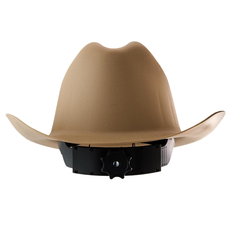 Cowboy Hard Hat - 4 Point Ratchet Suspension - Western Outlaw Style 