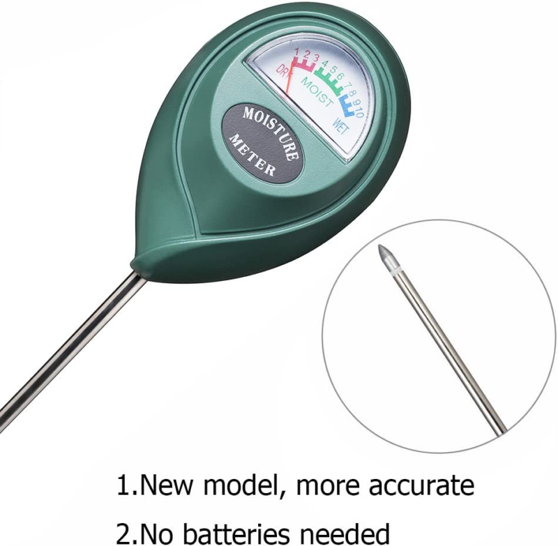 Soil Moisture Meter, Plant Water Monitor, Soil Hygrometer Sensor for Gardening