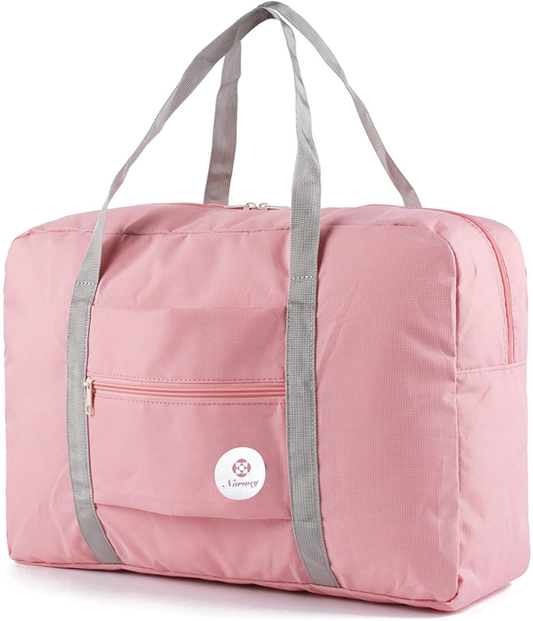 Travel Duffel Bag Tote Carry on Luggage, Pink