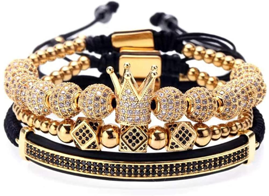 Men's Imperial Crown King Bracelet  