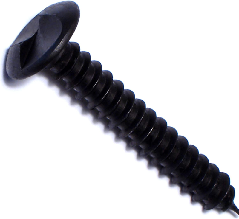 014973285845 One Way Lag Screws, 5/16 X 2, Piece-50 , Black