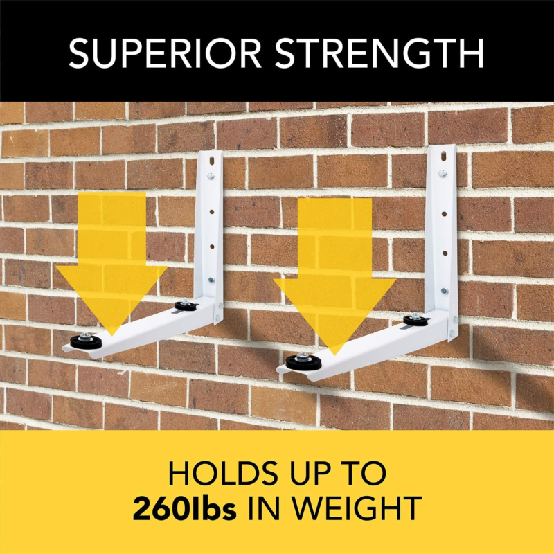 Air Conditioner Support Brackets (2 Pcs, 17.7" X 15.4")  