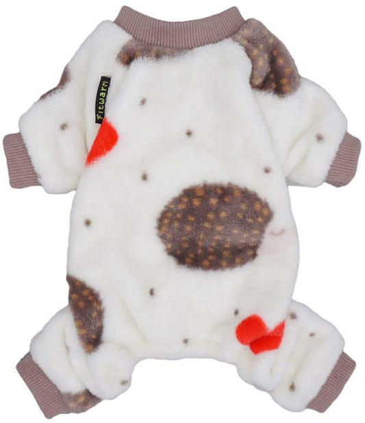 Thermal Pet Winter Clothes for Dog Pajamas, Size: SMALL