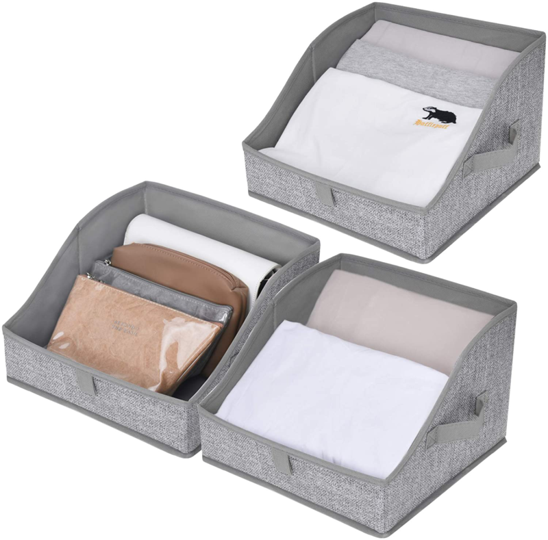 GRANNY SAYS Closet Storage Bins, Linen Closet Organizers and Storage Baskets, De