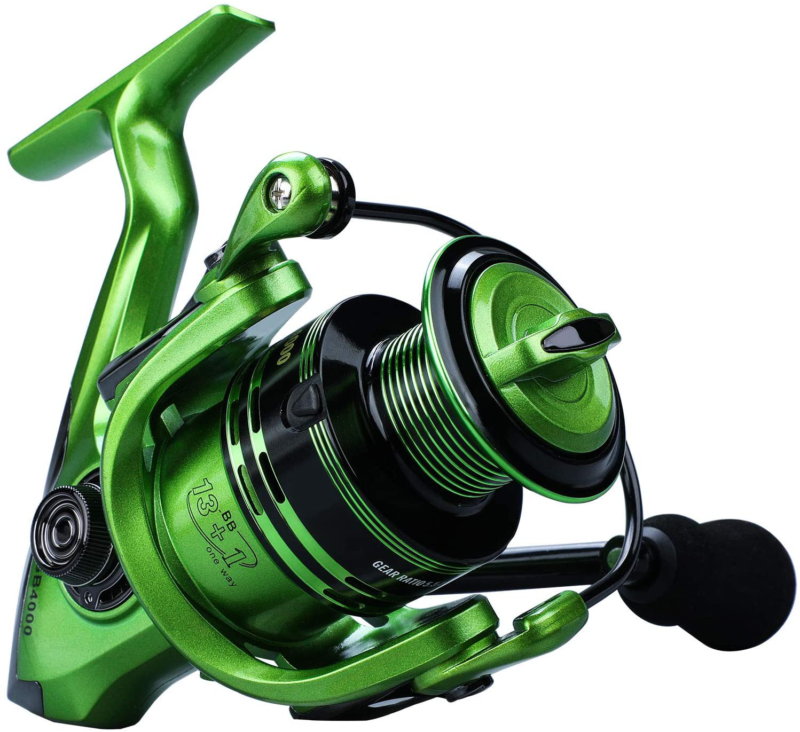 YONGZHI Fishing Reels,13+1BB Light Weight and Ultra Smooth 