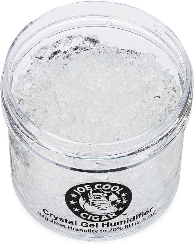 Crystal Gel Humidifier for Cigar Humidors (2 Oz Jars) - 2 Pack