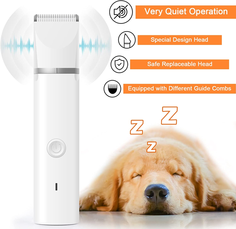 Dog Clippers Grooming Kit Dog Hair Clipper-Low Noise  Rechargeable 