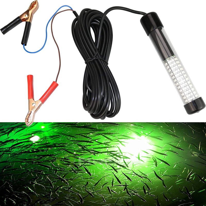 12V 10.8W 180 Leds 1080 Lumens LED Submersible Fishing Light  