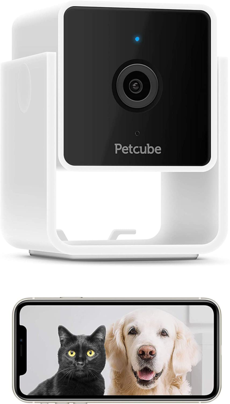 Petcube Cam Pet Monitoring Camera with Built-In Vet Chat for Cats & Dogs, Securi