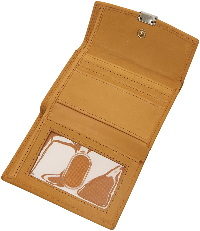 Timberland Women's Leather RFID Small Indexer Snap Wallet Billfold