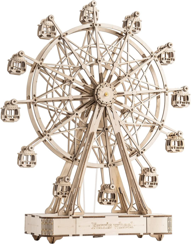 3D Wooden Puzzle for Adults, Ferris Wheel ( 232 PCS )