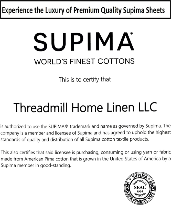 4 Pc White Luxury Supima 100% Cotton Sheets, Luxury 1200 Thread Count Queen Size