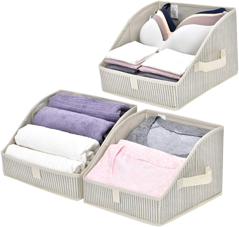 GRANNY SAYS Closet Storage Bins, Linen Closet Organizers and Storage Baskets, De