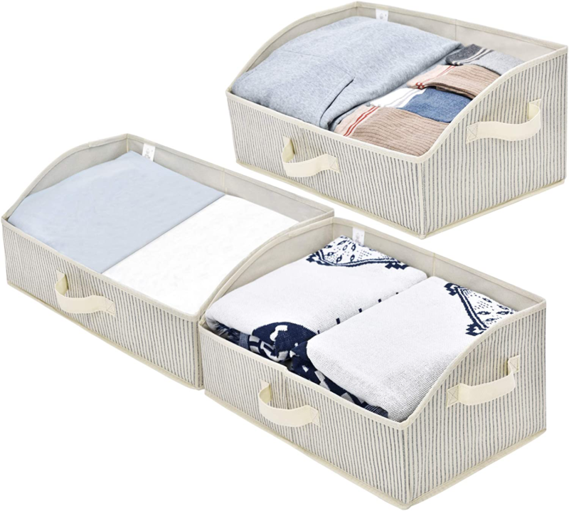 GRANNY SAYS Closet Storage Bins, Linen Closet Organizers and Storage Baskets, De