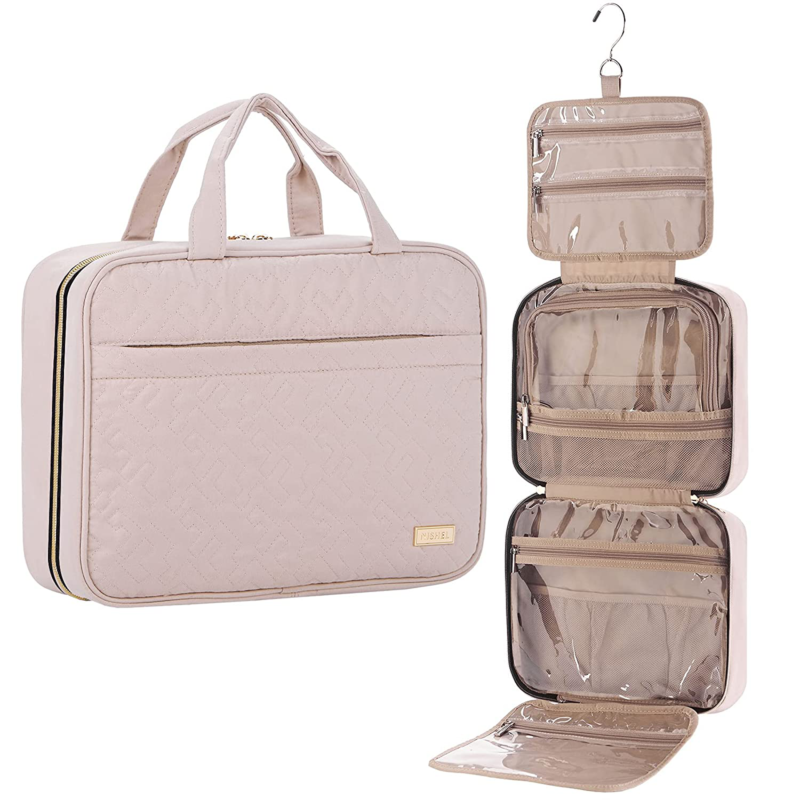 Large Hanging Travel Toiletry Bag, Portable Makeup Organizer 