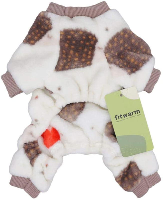 Thermal Pet Winter Clothes for Dog Pajamas, Size: SMALL