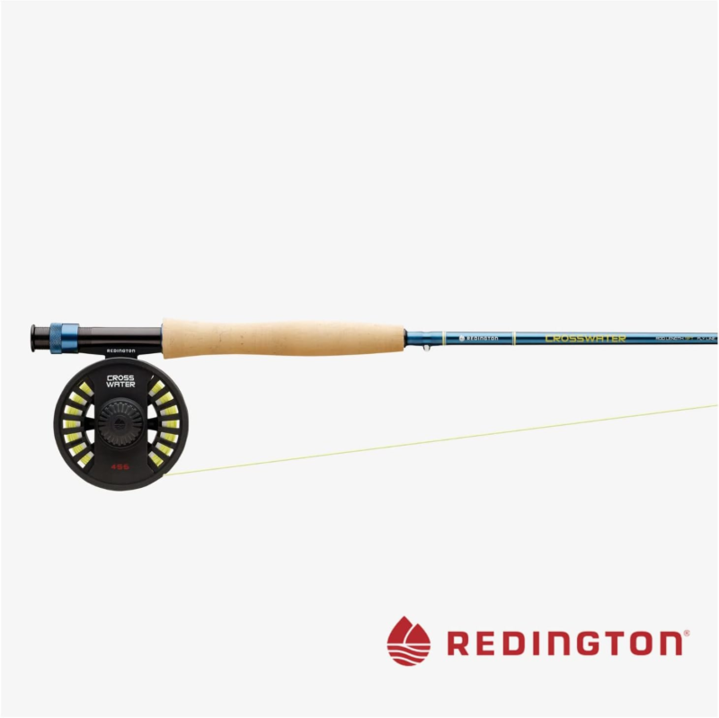 Redington Fly Fishing Combo Crosswater Outfit, Crosswater Reel 5 Wt 9-Foot 4Pc