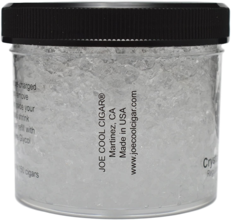 Joe Cool Cigar Crystal Gel Humidifier for Cigar Humidors - 4Oz Jar